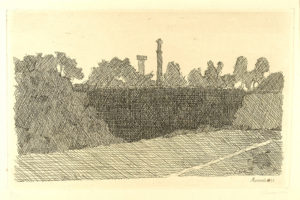Veduta della Montagnola di Bologna